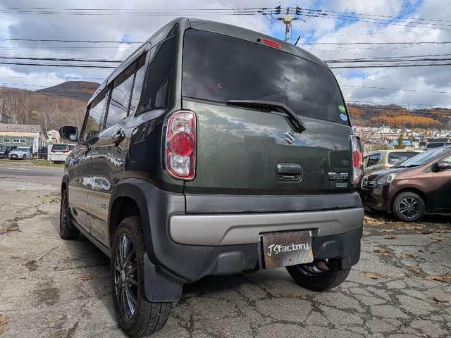 ハスラー Ｇターボ　４ＷＤ　ＥＴＣ　ナビ　フルセグＴＶ　衝突被害軽減システム　スマートキー　アイドリングストップ　電動格納ミラー　シートヒーター　ベンチシート　ＣＶＴ　盗難防止システム　ＡＢＳ　ＥＳＣ　衝突安全ボディ（6枚目）