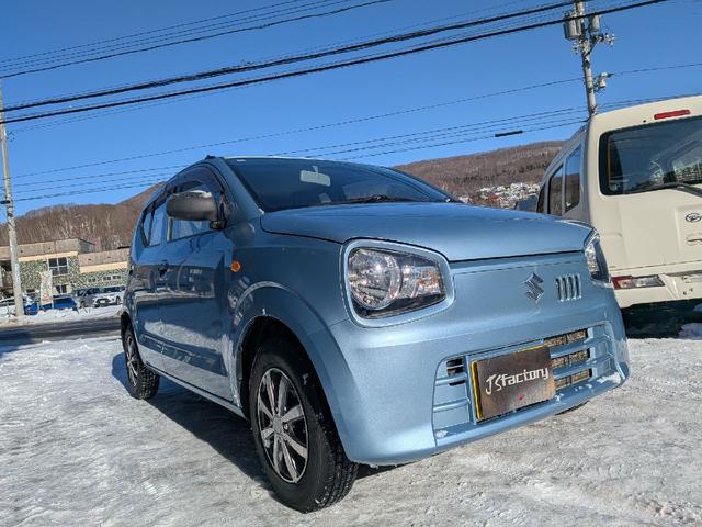 アルト Ｌ　４ＷＤ　バックカメラ　ナビ　フルセグＴＶ　キーレスエントリー　アイドリングストップ　左右シートヒーター　ＣＶＴ　盗難防止システム　ＡＢＳ　ＥＳＣ　衝突安全ボディ　エアコン　パワーステアリング（3枚目）