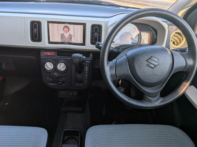 アルト Ｌ　４ＷＤ　バックカメラ　ナビ　フルセグＴＶ　キーレスエントリー　アイドリングストップ　左右シートヒーター　ＣＶＴ　盗難防止システム　ＡＢＳ　ＥＳＣ　衝突安全ボディ　エアコン　パワーステアリング（7枚目）