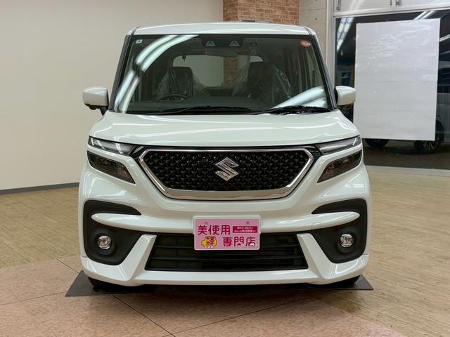 ソリオバンディット ハイブリッドMV 4WD 全方位カメラ ナビ ドラレコ フルセグTV バックカメラ ステアリングリモコン クルーズコントロール 左側電動スライドドア 衝突軽減ブレーキ 横滑り防止(3枚目)