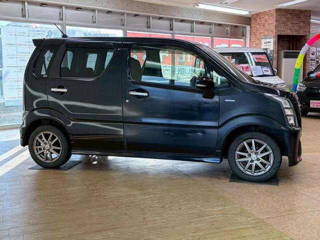 ワゴンRスティングレー ハイブリッドX 4WD 社外フルセグナビ 衝突軽減ブレーキ付き シートヒーター ステアリングリモコン ヘッドアップディスプレイ アイドリングストップ 横滑り防止(5枚目)