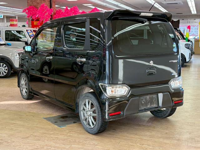 ワゴンRスティングレー ハイブリッドX 4WD 社外フルセグナビ 衝突軽減ブレーキ付き シートヒーター ステアリングリモコン ヘッドアップディスプレイ アイドリングストップ 横滑り防止(8枚目)