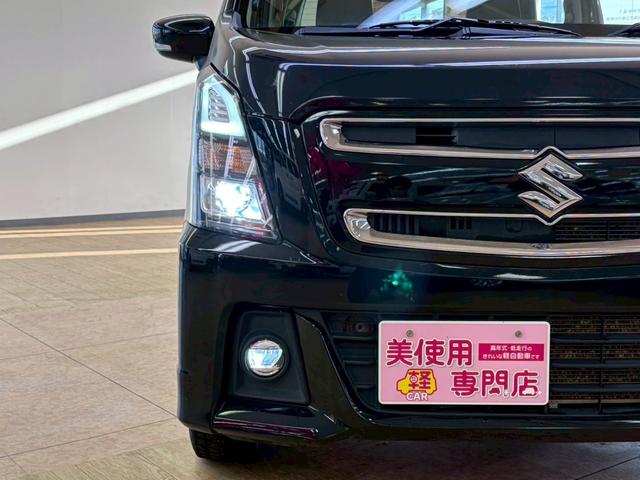 ワゴンRスティングレー ハイブリッドX 4WD 社外フルセグナビ 衝突軽減ブレーキ付き シートヒーター ステアリングリモコン ヘッドアップディスプレイ アイドリングストップ 横滑り防止(11枚目)