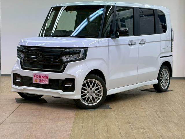 N-BOXカスタム Lターボ 4WD 純正ナビ付 バックカメラ ステアリングリモコン クルーズコントロール ホンダセンシング 両側パワースライドドア プッシュエンジンスタート 横滑り防止 ABS シートヒーター(2枚目)