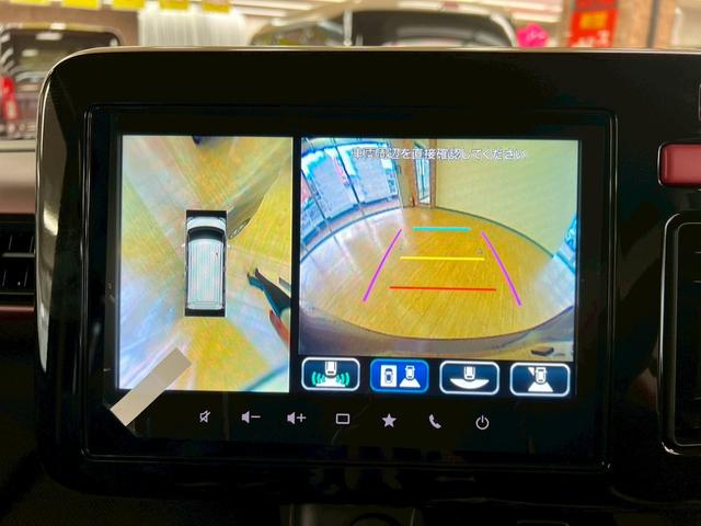 スペーシアカスタム ハイブリッドXSターボ 4WD スマートキー ABS 衝突軽減ブレーキシステム 障害物センサー 横滑り防止装置 Aストップ 両側パワースライドドア オートエアコン ターボ クルーズコントロール スリムサーキュレーター(34枚目)