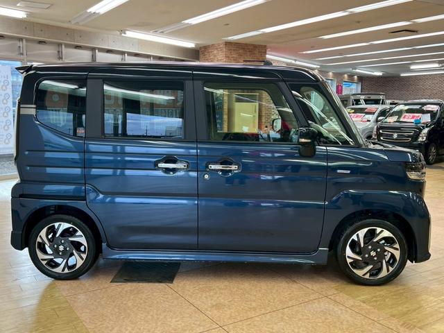 スペーシアカスタム ハイブリッドXSターボ 4WD スマートキー ABS 衝突軽減ブレーキシステム 障害物センサー 横滑り防止装置 Aストップ 両側パワースライドドア オートエアコン ターボ クルーズコントロール スリムサーキュレーター(51枚目)