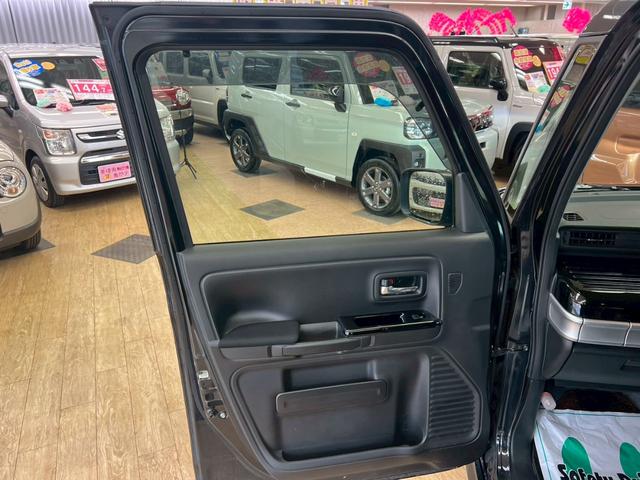 スペーシアカスタム ハイブリッドXSターボ 4WD 社外ナビ付き スマートキー ABS 横滑り防止装置 衝突軽減ブレーキシステム 障害物センサー 両側パワースライドドア(11枚目)