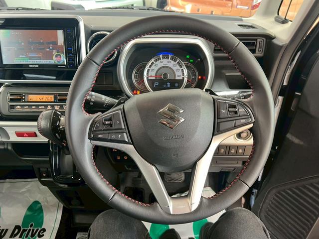スペーシアカスタム ハイブリッドXSターボ 4WD 社外ナビ付き スマートキー ABS 横滑り防止装置 衝突軽減ブレーキシステム 障害物センサー 両側パワースライドドア(14枚目)