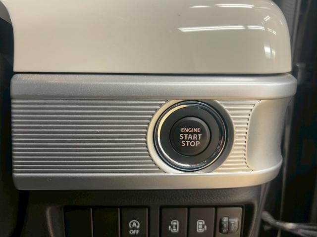 スペーシア ハイブリッドＸ　４ＷＤ　スマートキー　ＡＢＳ　アイドリングストップ　両側パワースライドドア　社外ナビ付き　オートエアコン　電動格納ドアミラー（18枚目）