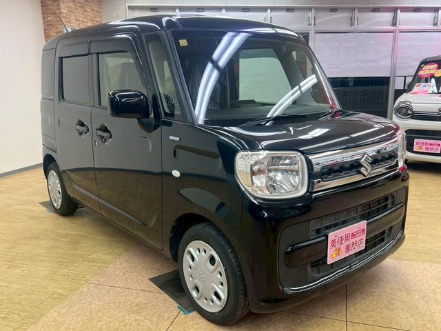 スペーシア ハイブリッドＸ　４ＷＤ　スマートキー　ＡＢＳ　アイドリングストップ　両側パワースライドドア　社外ナビ付き　オートエアコン　電動格納ドアミラー（48枚目）