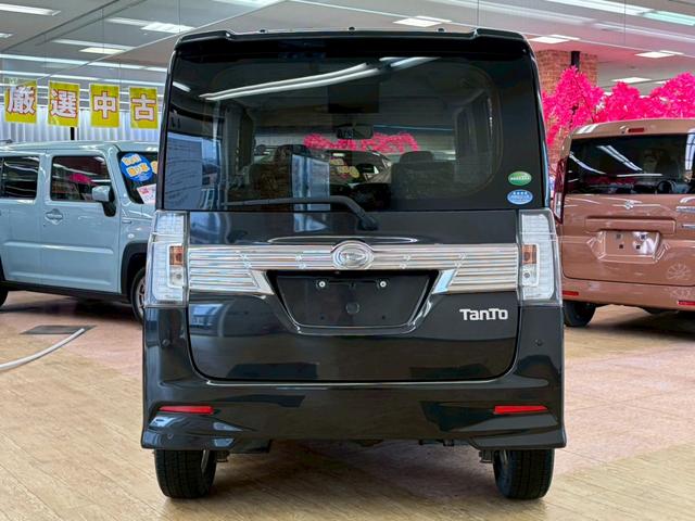 タント カスタムＲＳ　トップエディションＳＡＩＩＩ　４ＷＤ　スマートキー　両側パワースライドドア　アイドリングストップ　衝突軽減ブレーキシステム　シートヒーター　ステアリングリモコン　社外フルセグナビ　バックカメラ　リアモニター（37枚目）