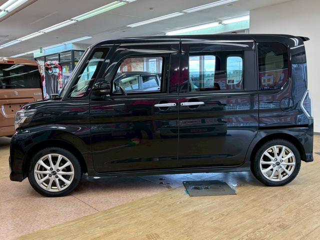 タント カスタムＲＳ　トップエディションＳＡＩＩＩ　４ＷＤ　スマートキー　両側パワースライドドア　アイドリングストップ　衝突軽減ブレーキシステム　シートヒーター　ステアリングリモコン　社外フルセグナビ　バックカメラ　リアモニター（43枚目）