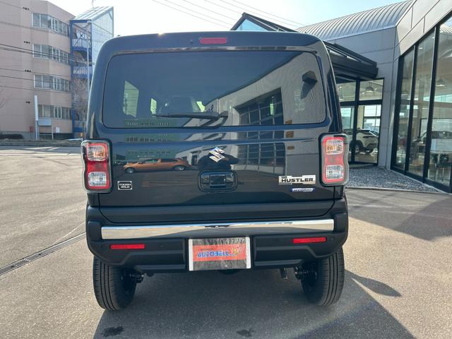 ハスラー タフワイルド　４ＷＤ　クルーズコントロール　ＬＥＤヘッドライト　フォグライト　シートヒーター　スマートキー　障害物センサー　電動格納式ミラー　アルミホイール　ステアリングリモコン　寒冷地仕様（8枚目）