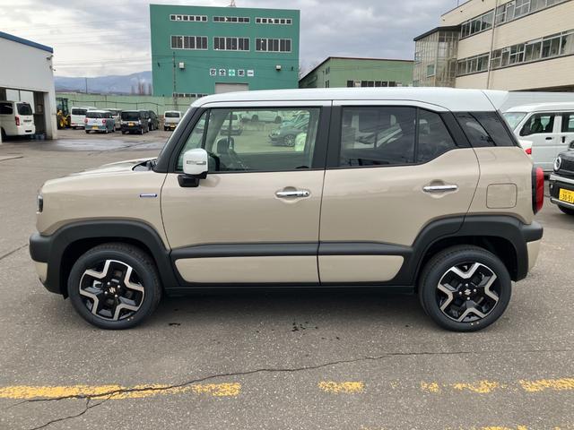 クロスビー ハイブリッドＭＶ　全方位モニター付ナビ　アップグレードｐｋｇ　アダプティブクルーズコントロール　ステアリングリモコンスイッチ　ヘッドアップディスプレイ　グリップコントロール　スノーモード　ＬＥＤヘッドライト（5枚目）