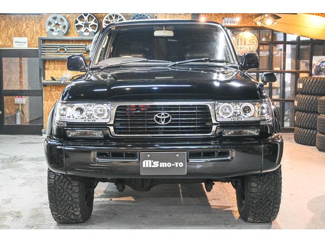 ランドクルーザー80 VXリミテッド 後期・EGR無・ディーゼルターボ・後期1HD・FUEL AW・FUEL OFFROAD・リフトアップ・社外マフラー・イカリング ヘッドライト(3枚目)