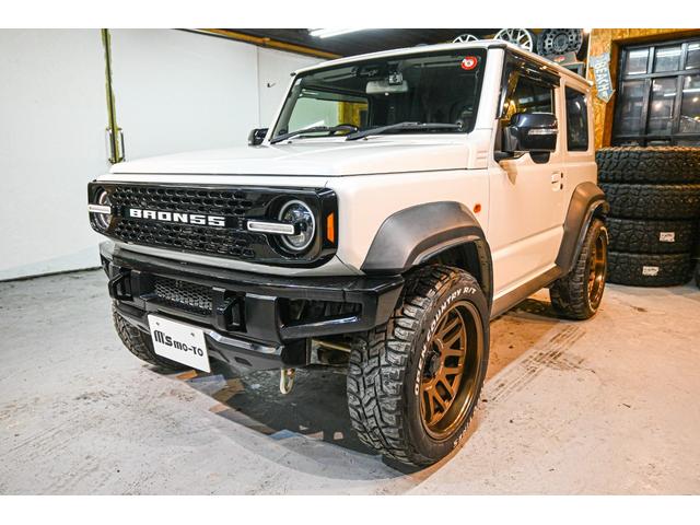 ジムニーシエラ ＪＣ　ＢＲＯＮ５５ＦＡＣＥ・ＲＡＹＳ　ＡＷ・ＯＰＥＮ　ＣＯＵＮＴＲＹ　Ｒ／Ｔ・ＫＥＮＷＯＯＤナビ（4枚目）