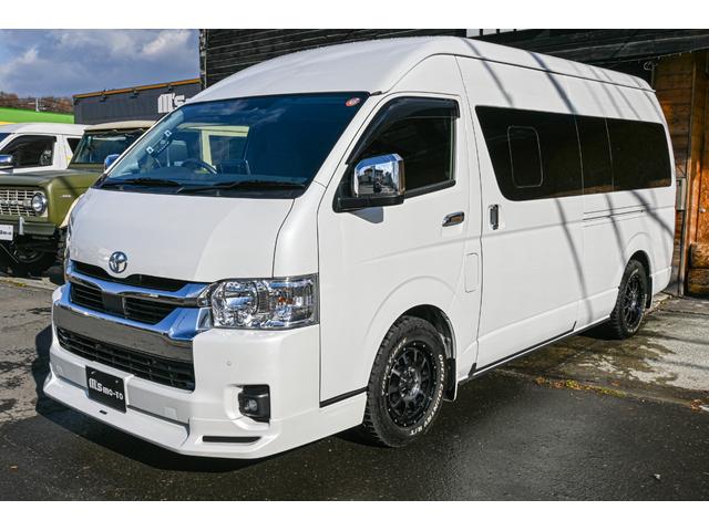 ハイエースバン SロングワイドDX ALPINE11インチナビ・NITROPOWER M10AW・OPEN COUNTRY R/T(4枚目)