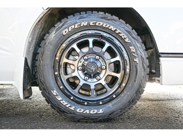 ハイエースバン SロングワイドDX ALPINE11インチナビ・NITROPOWER M10AW・OPEN COUNTRY R/T(5枚目)