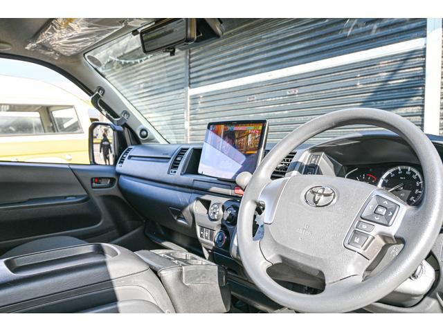 ハイエースバン SロングワイドDX ALPINE11インチナビ・NITROPOWER M10AW・OPEN COUNTRY R/T(15枚目)