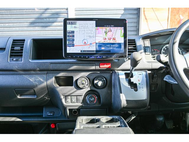 ハイエースバン SロングワイドDX ALPINE11インチナビ・NITROPOWER M10AW・OPEN COUNTRY R/T(20枚目)