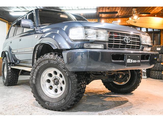 ランドクルーザー80 VXリミテッド 社外AW・MTタイヤ・社外マフラー・ブラウンレザー調シートカバー(26枚目)