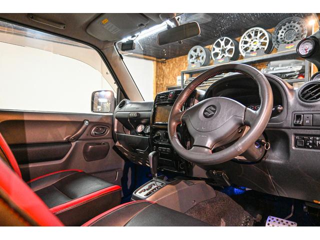 ジムニー クロスアドベンチャー ショックアブソーバー(タニグチ) サイドステップバー マフラー(タニグチ) タンクカバー(タニグチ) Defiメーター RAYS16インチホイール ヨコハマジオランダーMT(15枚目)