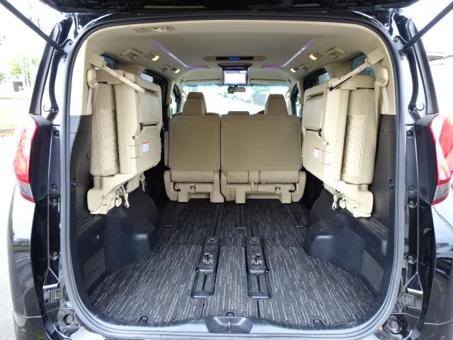 アルファード 2.5X 本州車 保証1年/走行距離無制限 4WD 両側パワースライドドア 社外ナビ 地デジ バックカメラ フリップダウンモニター LEDヘッドライト ウッドコンビハンドル ブレーキホールド ビルトインETC(13枚目)