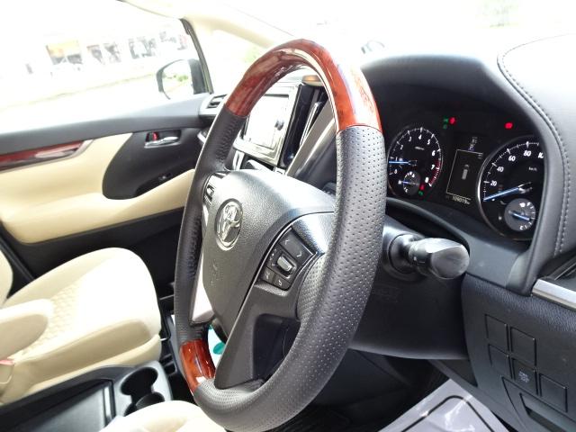 アルファード 2.5X 本州車 保証1年/走行距離無制限 4WD 両側パワースライドドア 社外ナビ 地デジ バックカメラ フリップダウンモニター LEDヘッドライト ウッドコンビハンドル ブレーキホールド ビルトインETC(37枚目)