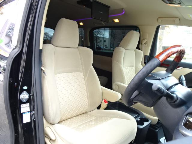 アルファード 2.5X 本州車 保証1年/走行距離無制限 4WD 両側パワースライドドア 社外ナビ 地デジ バックカメラ フリップダウンモニター LEDヘッドライト ウッドコンビハンドル ブレーキホールド ビルトインETC(50枚目)