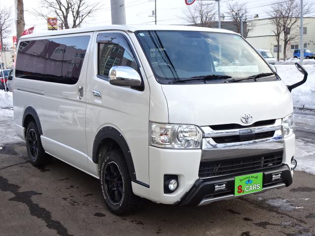 ハイエースバン ロングスーパーＧＬ　本州車　４ＷＤ　プッシュスタート　スマートキー　オートマチックハイビーム　ＥＴＣ　ＭＩＤ　ＧＲＣＩＡ　ＷＨＥＥＬ　バックカメラ　リヤヒーター　リヤエアコン　ＡＣ１００Ｖ（7枚目）