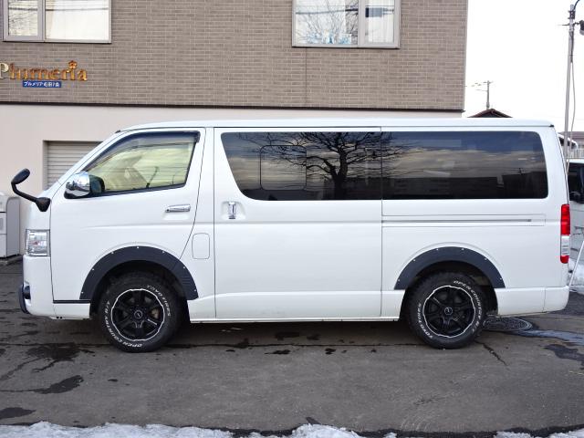 ハイエースバン ロングスーパーＧＬ　本州車　４ＷＤ　プッシュスタート　スマートキー　オートマチックハイビーム　ＥＴＣ　ＭＩＤ　ＧＲＣＩＡ　ＷＨＥＥＬ　バックカメラ　リヤヒーター　リヤエアコン　ＡＣ１００Ｖ（10枚目）