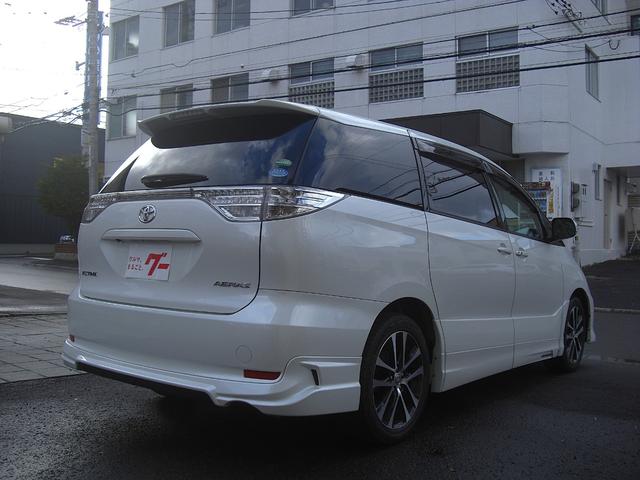 エスティマ アエラス 4WD NHZN-X62GナビTV バックカメラ ビルトインETC フリップダウンモニター スマートキー2個 プッシュスタート TRDエアロ 夏純正18インチ 冬17インチ 寒冷地仕様(4枚目)