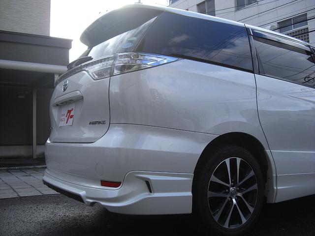 エスティマ アエラス 4WD NHZN-X62GナビTV バックカメラ ビルトインETC フリップダウンモニター スマートキー2個 プッシュスタート TRDエアロ 夏純正18インチ 冬17インチ 寒冷地仕様(12枚目)