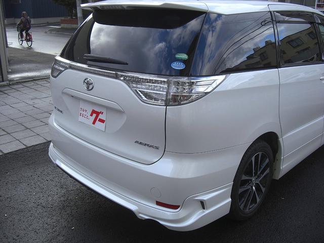 エスティマ アエラス 4WD NHZN-X62GナビTV バックカメラ ビルトインETC フリップダウンモニター スマートキー2個 プッシュスタート TRDエアロ 夏純正18インチ 冬17インチ 寒冷地仕様(16枚目)