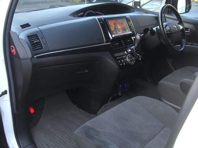 エスティマ アエラス 4WD NHZN-X62GナビTV バックカメラ ビルトインETC フリップダウンモニター スマートキー2個 プッシュスタート TRDエアロ 夏純正18インチ 冬17インチ 寒冷地仕様(34枚目)