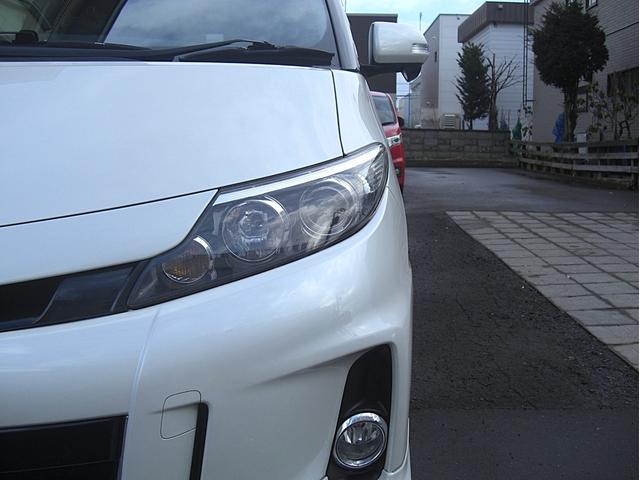 エスティマ アエラス 4WD NHZN-X62GナビTV バックカメラ ビルトインETC フリップダウンモニター スマートキー2個 プッシュスタート TRDエアロ 夏純正18インチ 冬17インチ 寒冷地仕様(42枚目)