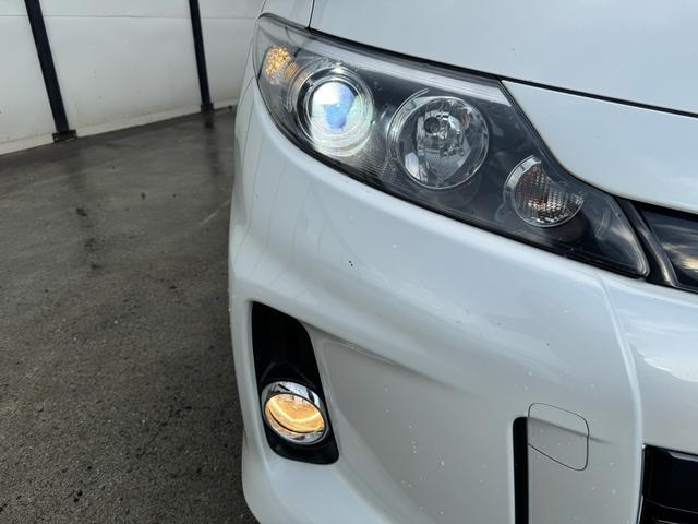 エスティマ アエラス　オートマ　４ＷＤ　車検整備付き　ナビ　フルセグＴＶ　両側パワースライドドア　スマートキー　プッシュスタート　クルーズコントロール　電動格納ミラー　３列シート８人乗り　１７インチアルミホイール（10枚目）