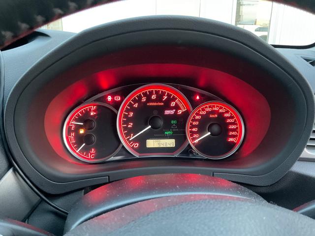 インプレッサ ＷＲＸ　ＳＴｉ　Ｄｅｆｉ３連メーター（ブースト計、油温計、油圧計）、プッシュスタート、運転席パワーシート、ＥＴＣ（22枚目）