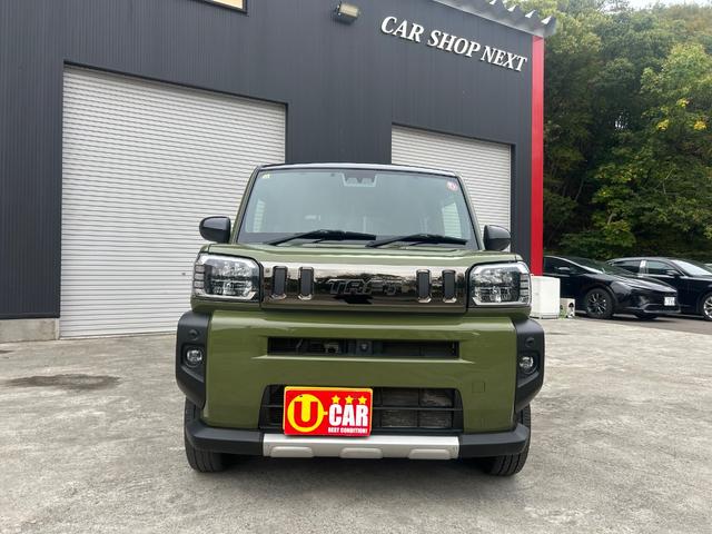 タフト Ｇターボ　４ＷＤ　９インチディスプレイオーディオ　バックカメラ　エンジンスターター　スカイルーフ　置く充電（2枚目）