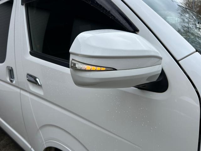 ハイエースワゴン GL 4WD ロング HKSスーパーチャージャー 前置きIC アルパイン11インチナビ Bカメラ フリップダウンモニター ローダウン オーバーフェンダー LEDテール(12枚目)