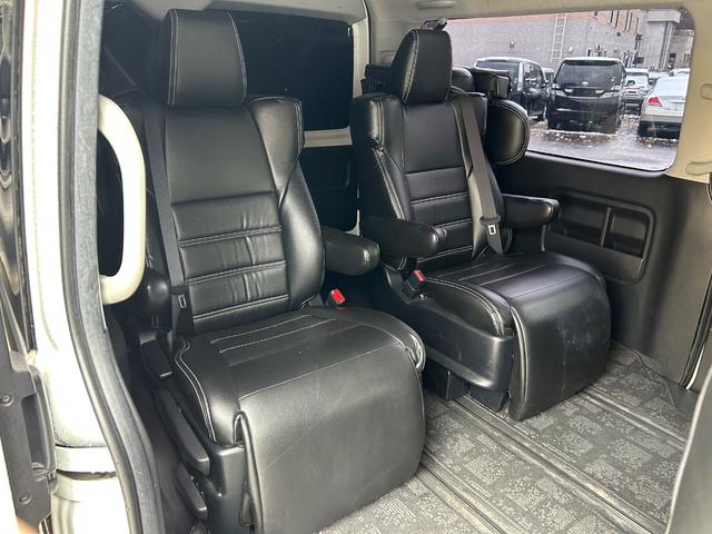 ハイエースワゴン GL 4WD ロング HKSスーパーチャージャー 前置きIC アルパイン11インチナビ Bカメラ フリップダウンモニター ローダウン オーバーフェンダー LEDテール(23枚目)