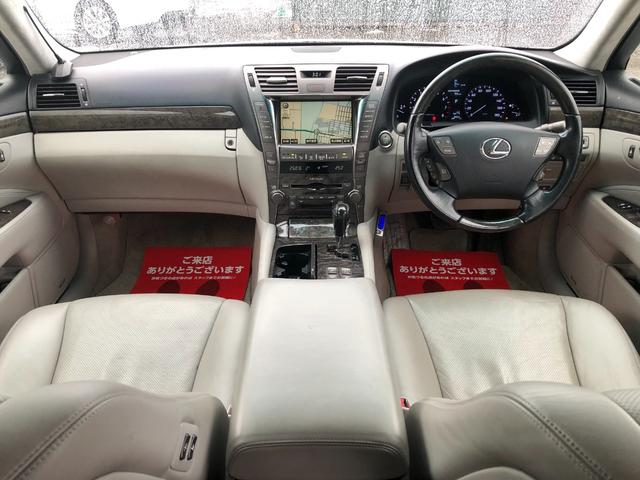 ＬＳ ＬＳ４６０　Ｉパッケージ　エアサス　サスコン　シートヒーター　ハンドルヒーター　ビルトインＥＴＣ　電動チルトハンドル（8枚目）