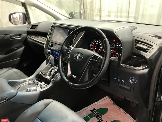 アルファード 2.5S Cパッケージ 4WD バックカメラ 衝突被害軽減システム ETC 両側電動スライド LEDヘッドランプ 乗車定員7人 3列シート(11枚目)