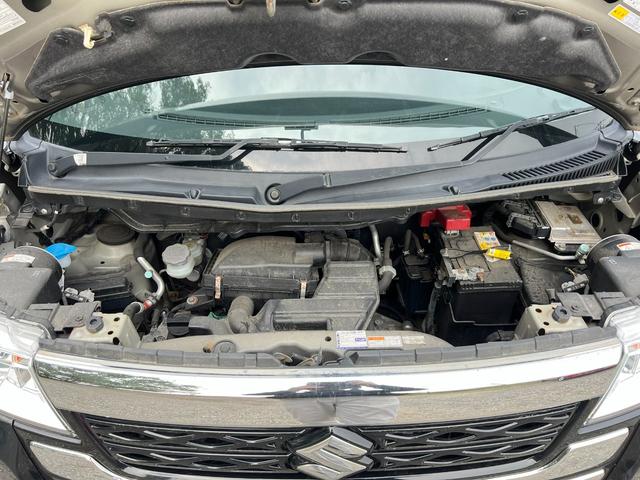スペーシアカスタムＺ ベースグレード　４ＷＤ　パワースライドドア　社外ナビ＆ＴＶ　Ｂカメ　Ｂｌｕｅｔｏｏｔｈ　プッシュスタート　スマートキー　ＥＴＣ　エンスタ　シートヒーター　純正ＡＷ（46枚目）