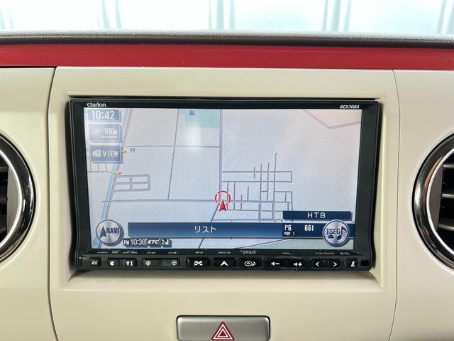 アルトラパンショコラ Ｘ　４ＷＤ　車検Ｒ９年７月３０日　８万キロ　社外ナビ＆ＴＶ　ＥＴＣ　革シート　スマートキー　プッシュスタート　シートヒーター　ＨＩＤ　革巻きステアリング（26枚目）
