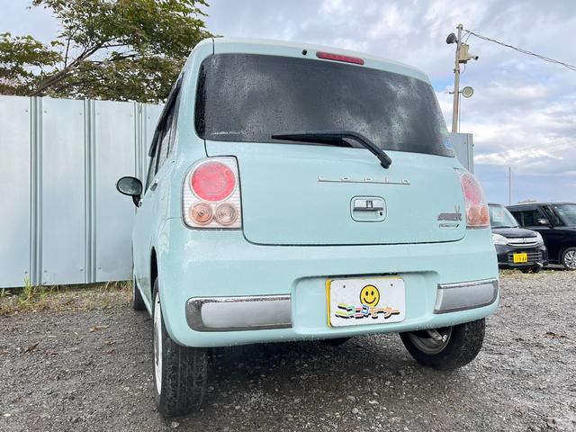 アルトラパンショコラ Ｘ　４ＷＤ　車検Ｒ９年７月３０日　８万キロ　社外ナビ＆ＴＶ　ＥＴＣ　革シート　スマートキー　プッシュスタート　シートヒーター　ＨＩＤ　革巻きステアリング（28枚目）