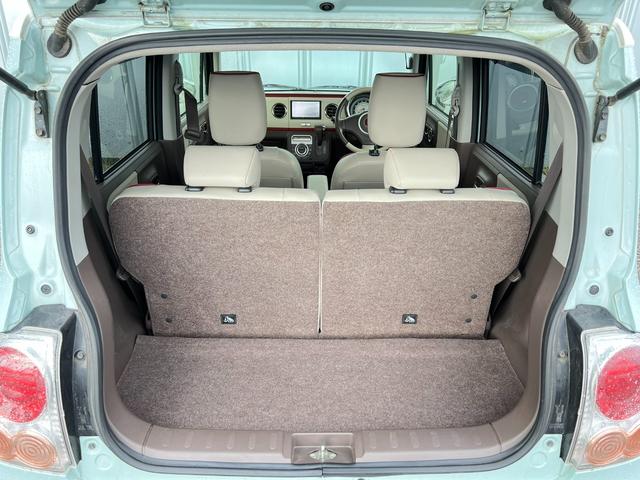 アルトラパンショコラ Ｘ　４ＷＤ　車検Ｒ９年７月３０日　８万キロ　社外ナビ＆ＴＶ　ＥＴＣ　革シート　スマートキー　プッシュスタート　シートヒーター　ＨＩＤ　革巻きステアリング（30枚目）