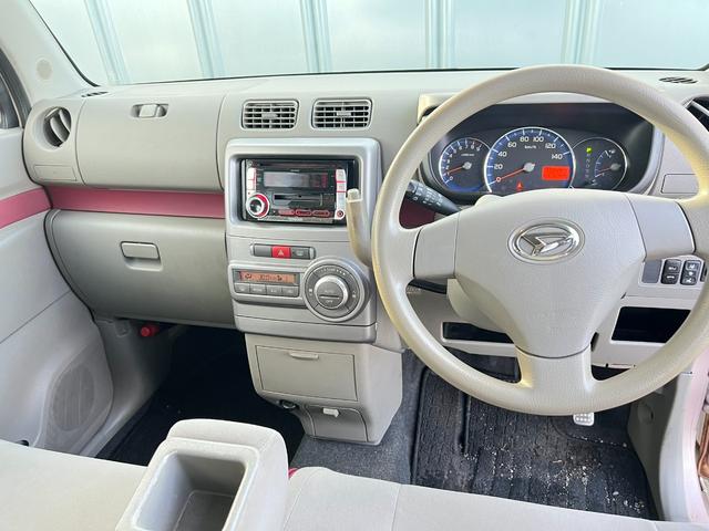 ムーヴコンテ Ｘ　リミテッド　４ＷＤ　車検Ｒ８年１２月２０日　スタッドレス装着済　パワーシート　スマートキー　キーフリー　社外オーディオ　社外ＡＷ　ダンロップ　冬タイヤ　ＷＩＮＴＥＲＭＡＸ（9枚目）