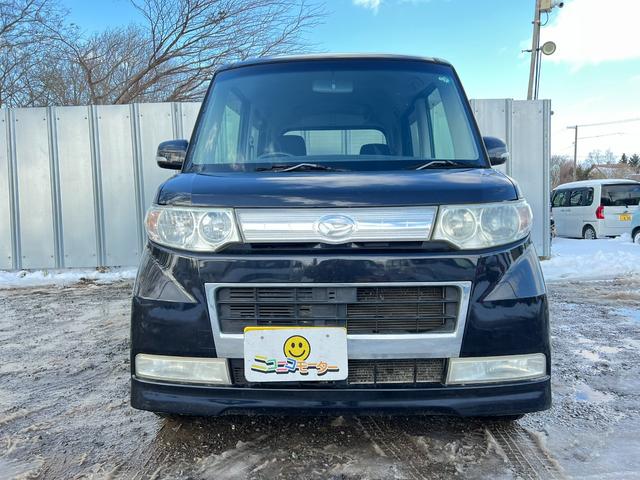 タント カスタムＶセレクション　４ＷＤ　スタッドレス装着　走行８万キロ　社外ＡＷ　オーバーヘッドコンソール　キーフリー　スマートキー　ディスチャージヘッドライト　ドアバイザー　フォグ（22枚目）