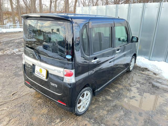 タント カスタムＶセレクション　４ＷＤ　スタッドレス装着　走行８万キロ　社外ＡＷ　オーバーヘッドコンソール　キーフリー　スマートキー　ディスチャージヘッドライト　ドアバイザー　フォグ（34枚目）